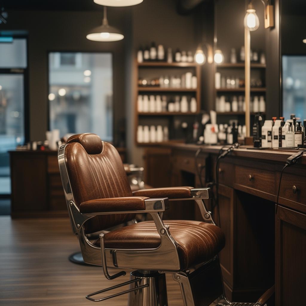Modern Barber Shop Website